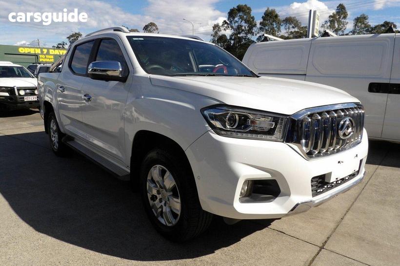 White 2020 LDV T60 Double Cab Utility Luxe (4X4)