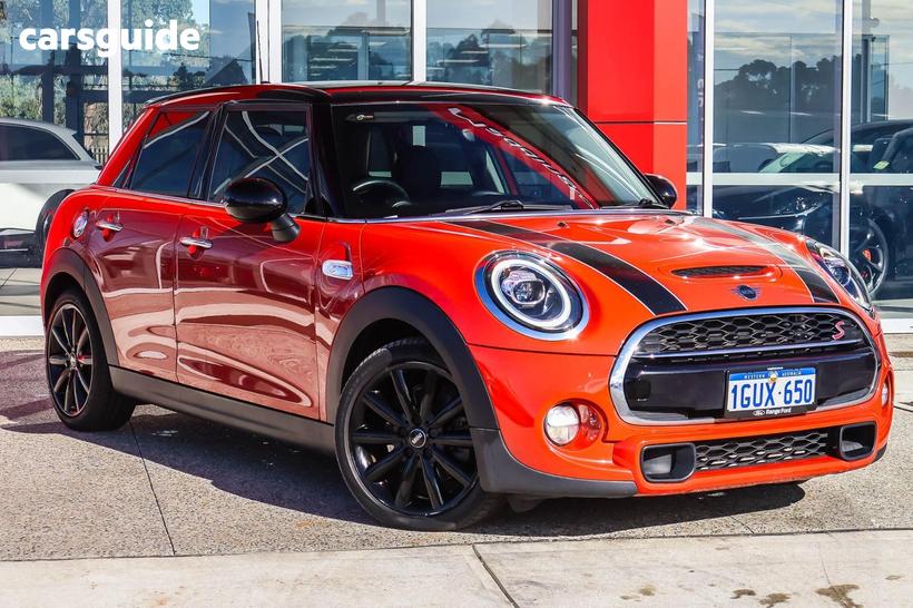 Orange 2019 Mini Cooper Hatchback S 5D Hatch