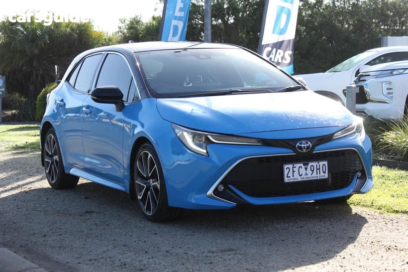 Blue 2022 Toyota Corolla Hatchback Zr Hybrid