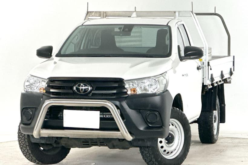 White 2022 Toyota Hilux Cab Chassis Workmate Hi-Rider (4X2)