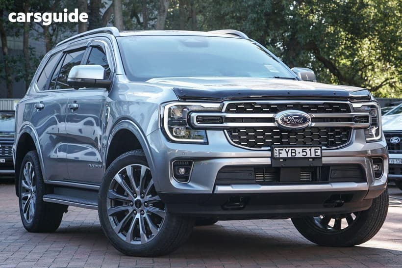 Silver 2025 Ford Everest Wagon Platinum (4Wd)