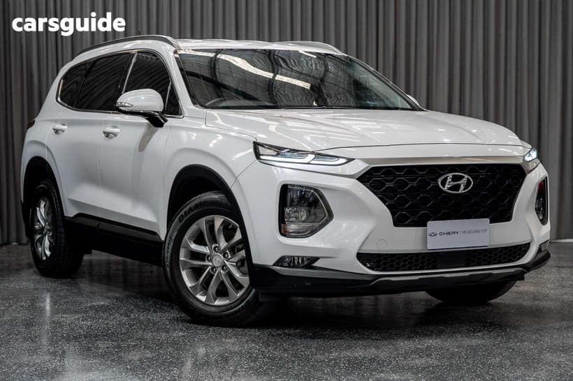 White 2020 Hyundai Santa FE Wagon Active Mpi (2Wd)