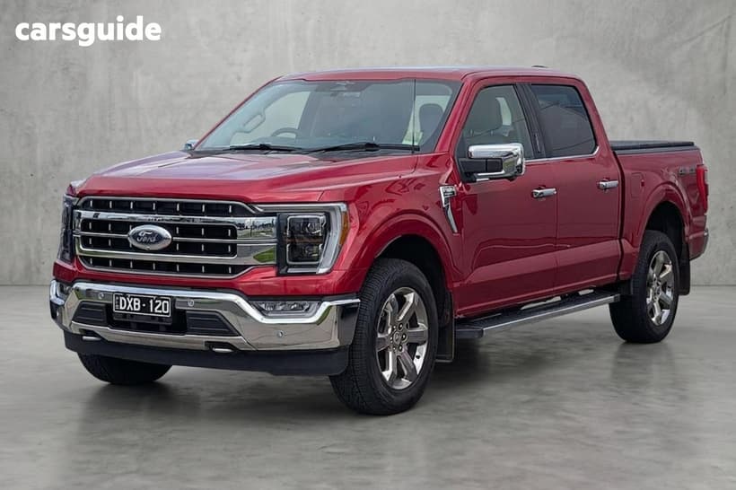 Red 2023 Ford F150 Double Cab Pick Up Lariat Swb (4Wd)