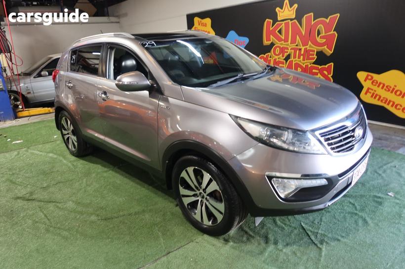 Silver 2011 Kia Sportage Wagon Platinum (Awd)