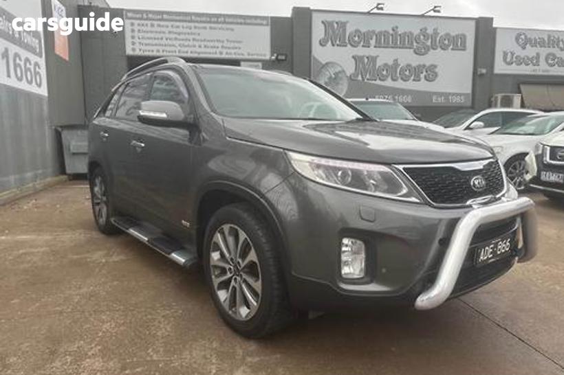 Grey 2015 Kia Sorento Wagon Platinum (4X4)