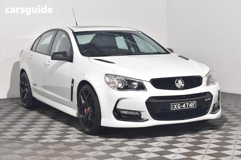 White 2017 Holden Commodore Sedan Ss-V Redline