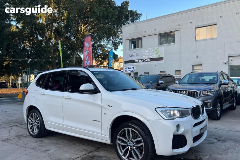 White 2016 BMW X3 Wagon Xdrive 20I