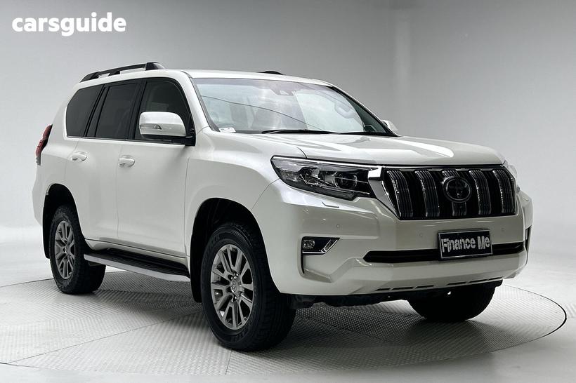 White 2020 Toyota Landcruiser Prado Wagon Vx