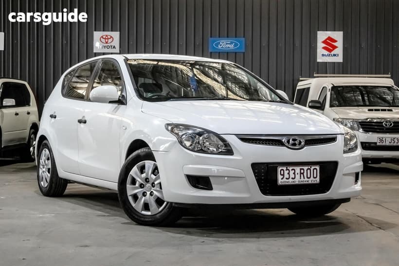 White 2011 Hyundai I30 Hatch SX