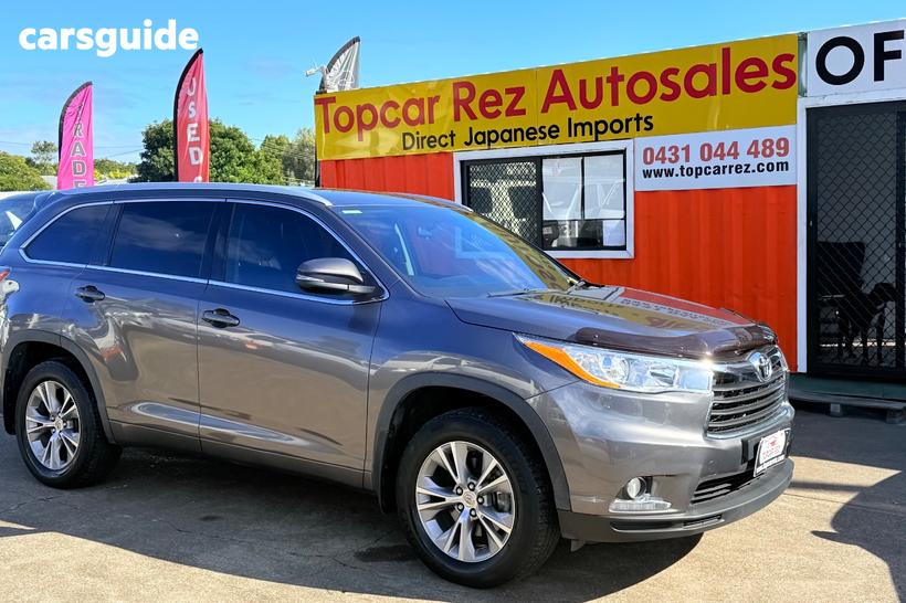 Grey 2014 Toyota Kluger Wagon Gxl (4X2)