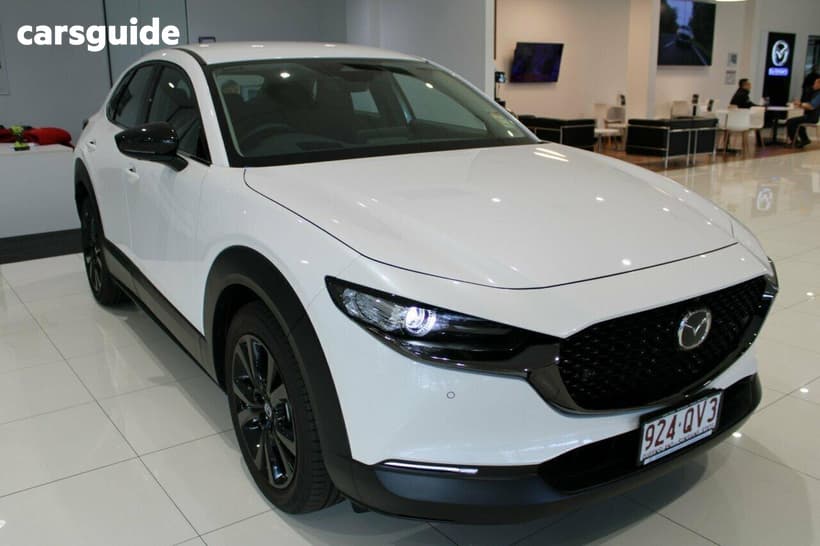 White 2025 Mazda CX-30 Wagon G20 Touring Le Vision (Fwd)