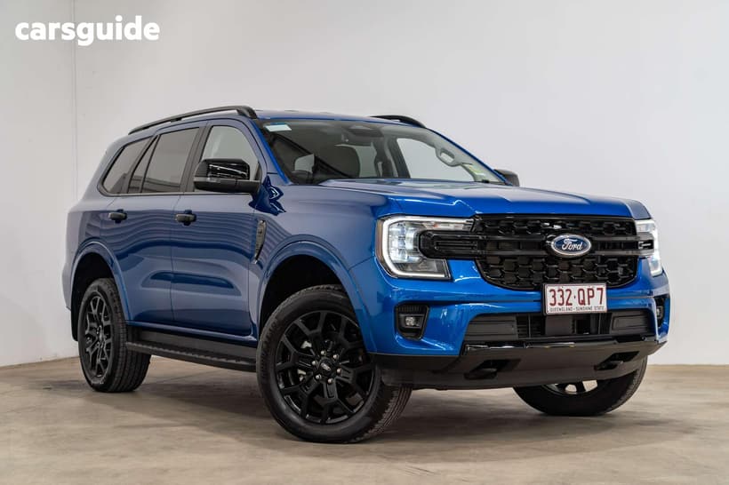 Blue 2025 Ford Everest Wagon Sport (4Wd)