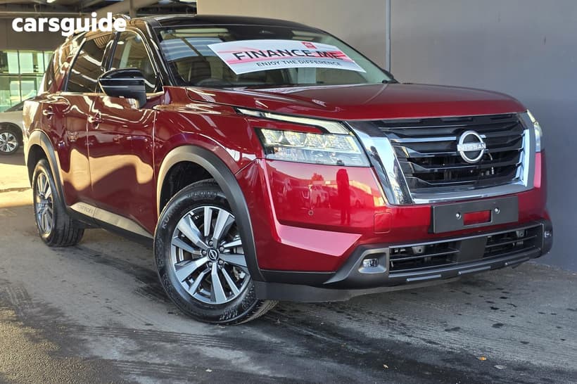Red 2024 Nissan Pathfinder Wagon Ti (4Wd)