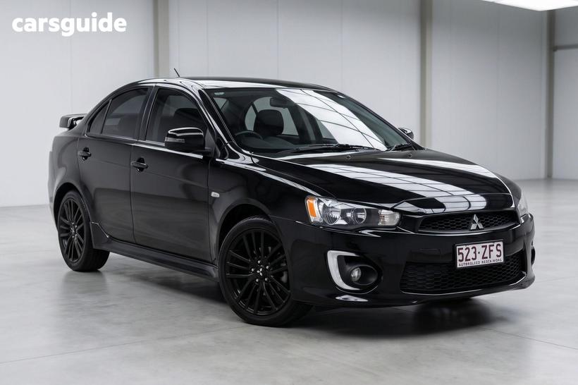 Black 2017 Mitsubishi Lancer Sedan Black Edition (Es)