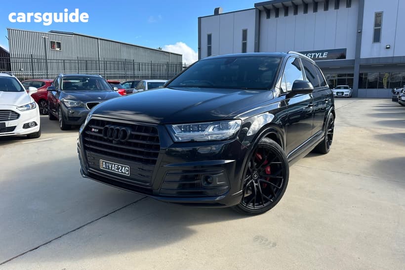 Black 2019 Audi SQ7 Wagon 4.0 Tdi V8 Quattro