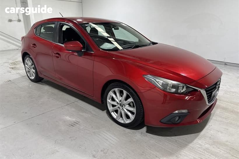 Red 2013 Mazda 3 Hatchback Sp25
