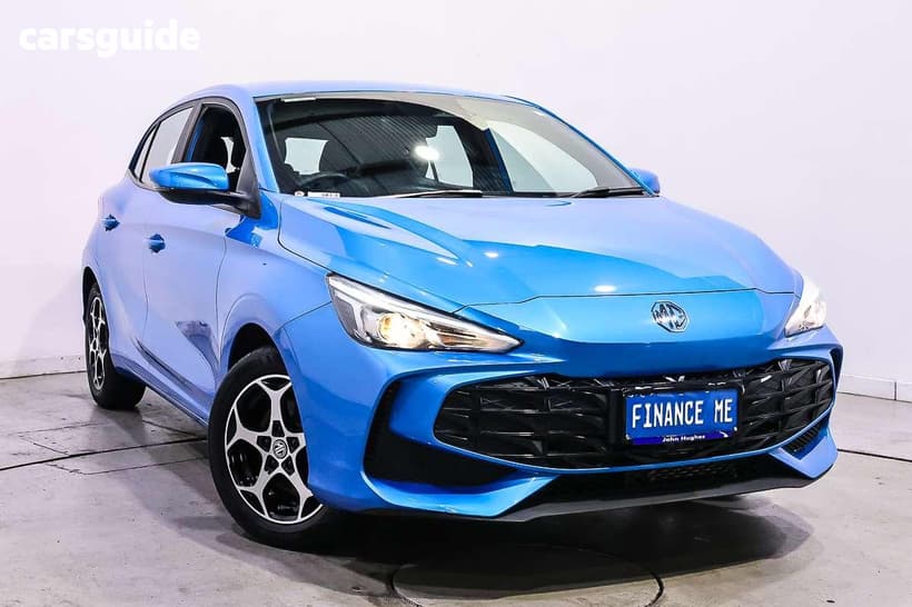 Blue 2024 MG MG3 Hatchback Excite
