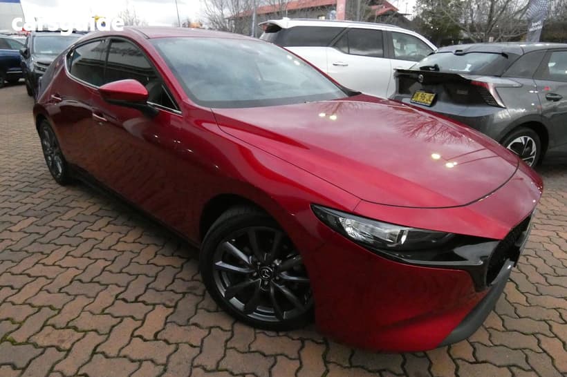 Red 2019 Mazda 3 Hatchback G25 Gt
