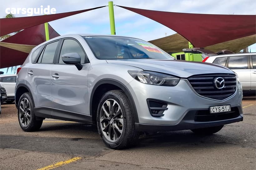 Silver 2015 Mazda CX-5 Wagon Grand Tourer (4X4)