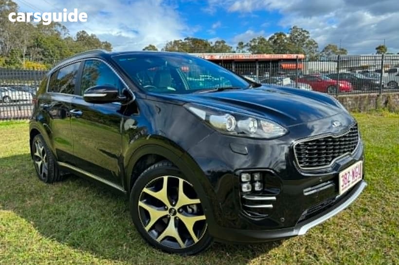 Black 2016 Kia Sportage Wagon Platinum (Awd) (Grey Pack)