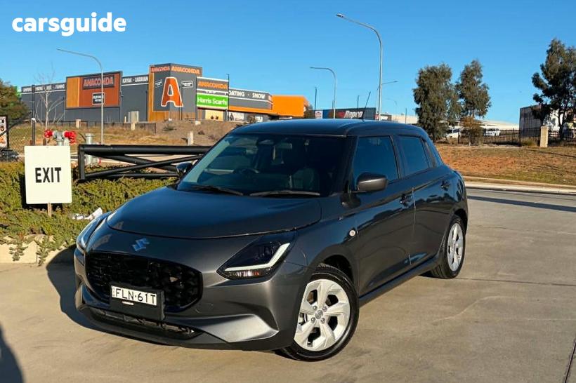 Grey 2024 Suzuki Swift Hatchback Hybrid Plus