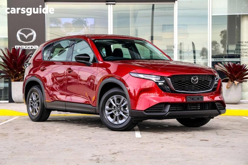 Red 2026 Mazda CX-5 Wagon G25 Evolve (Awd)