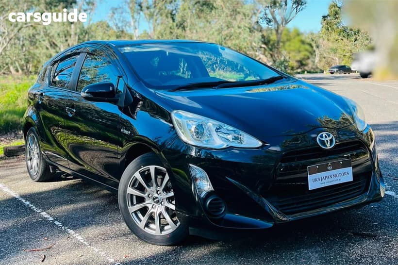 Black 2015 Toyota Aqua Hatch S