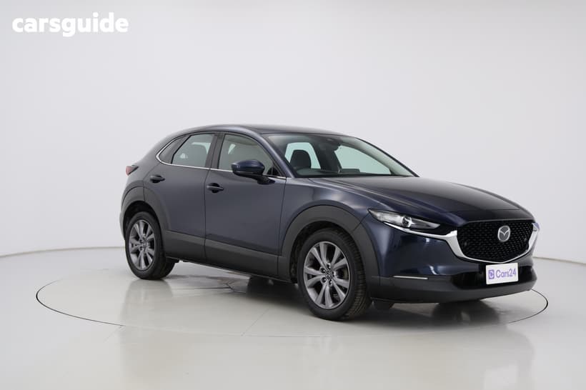 Blue 2020 Mazda CX-30 Wagon G20 Touring (Fwd)