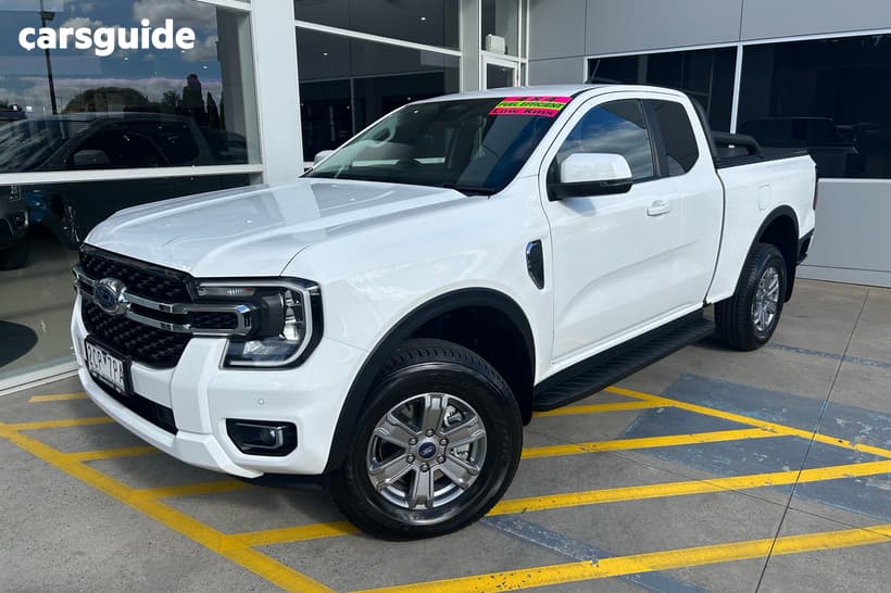 White 2024 Ford Ranger Super Cab Utility Xlt 2.0 (4X4)