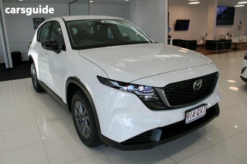 White 2026 Mazda CX-5 Wagon G25 Evolve (Awd)