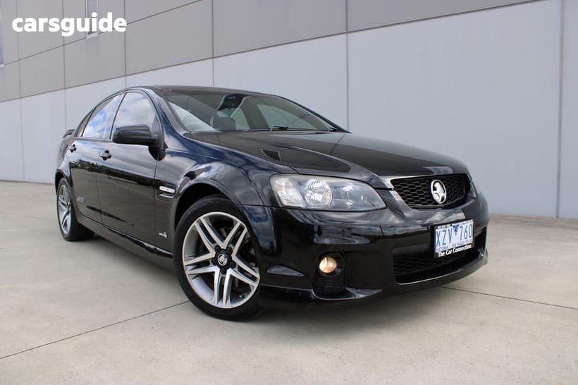 Black 2010 Holden Commodore Sedan Ss