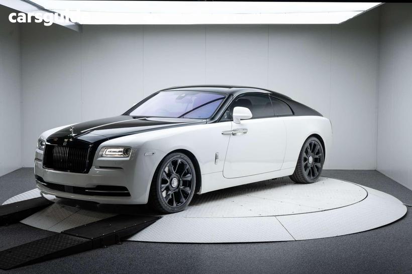 White 2014 Rolls-Royce Wraith Coupe