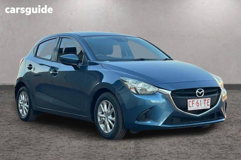 Blue 2017 Mazda 2 Hatchback Maxx