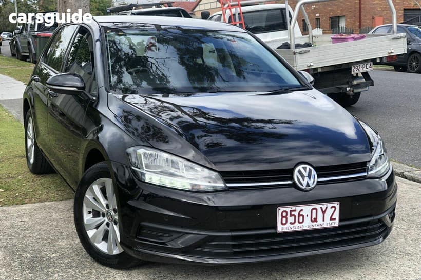 Black 2019 Volkswagen Golf Hatchback 110 Tsi Trendline