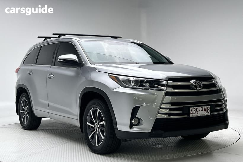Silver 2017 Toyota Kluger Wagon Gxl (4X4)