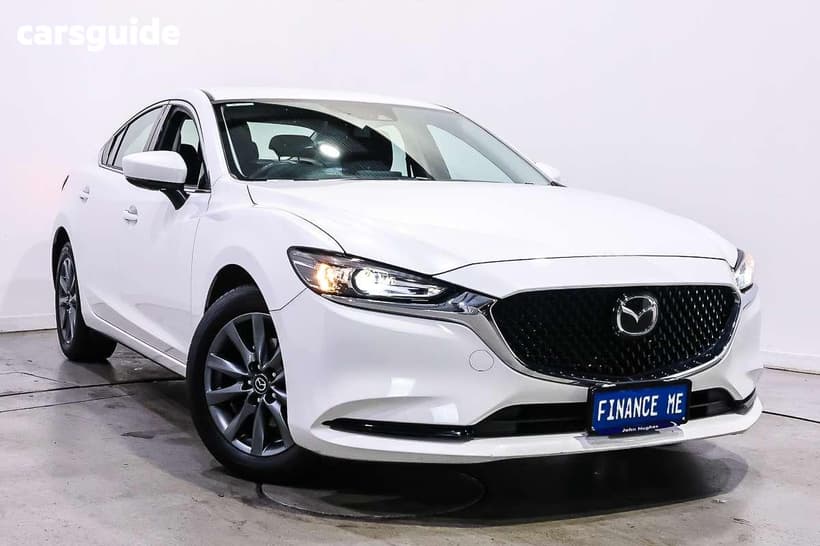 White 2023 Mazda 6 Sedan G25 Sport