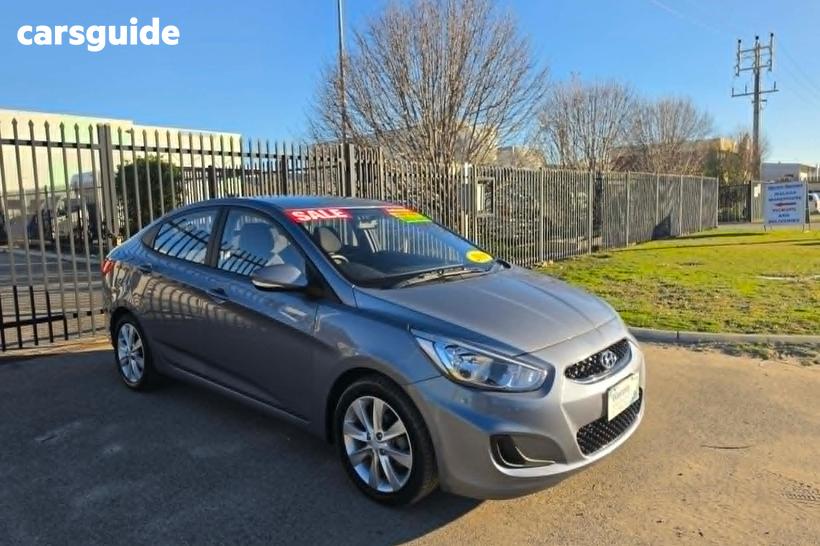Grey 2019 Hyundai Accent Sedan Sport