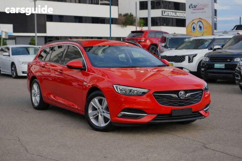 Red 2019 Holden Commodore Sportswagon Lt