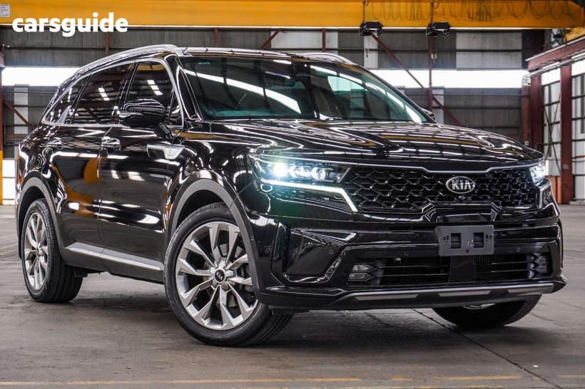 Black 2020 Kia Sorento Wagon Gt-Line 7 Seat