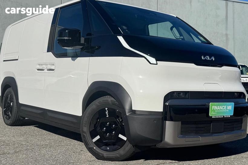 White 2026 Kia Pv5 Van Cargo S Long Range