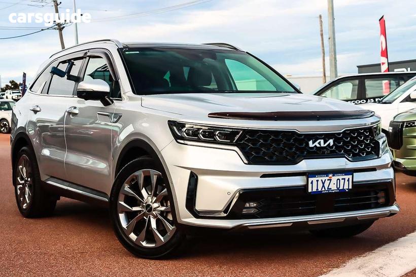 Silver 2022 Kia Sorento Wagon Gt-Line 7 Seat