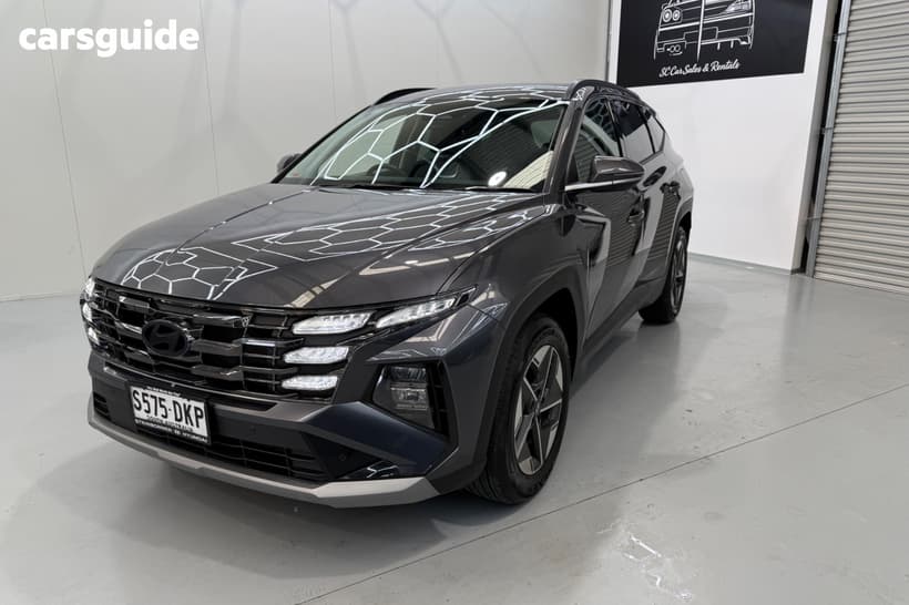 Grey 2025 Hyundai Tucson Wagon Highlander (Fwd)