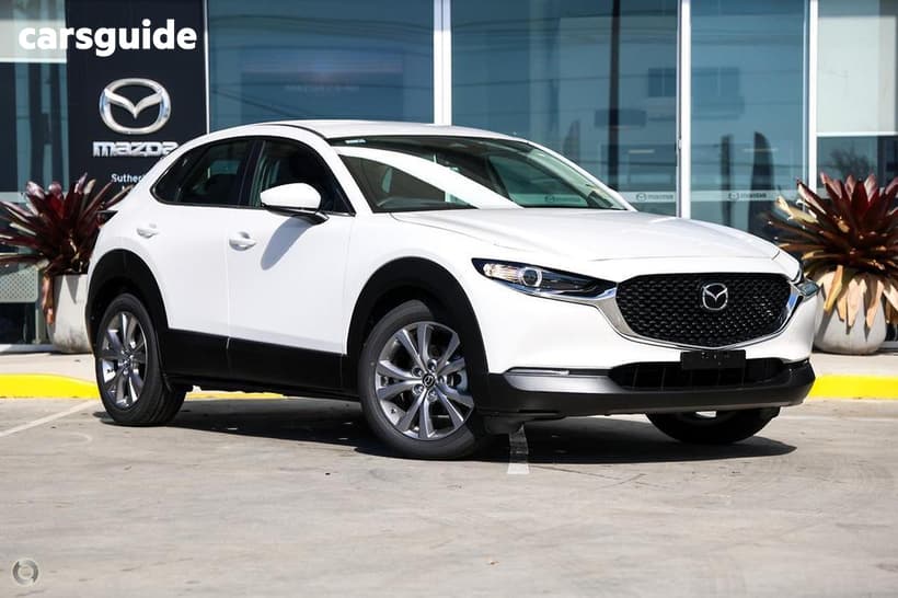 White 2026 Mazda CX-30 Wagon G20 Evolve (Fwd)