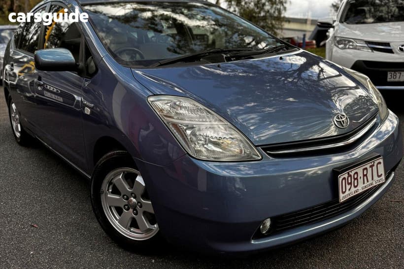 Blue 2008 Toyota Prius Hatchback Hybrid