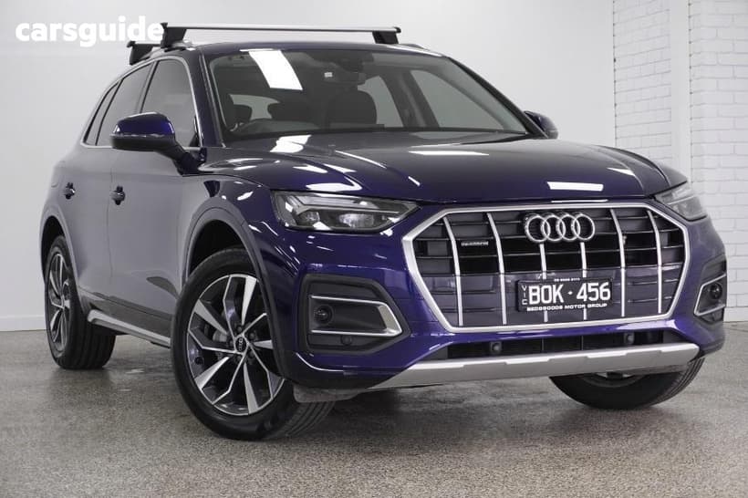 Blue 2020 Audi Q5 Wagon 40 Tdi Quattro Mhev
