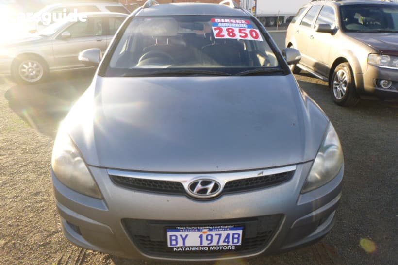 Grey 2010 Hyundai I30 Wagon Cw Sx 1.6 Crdi