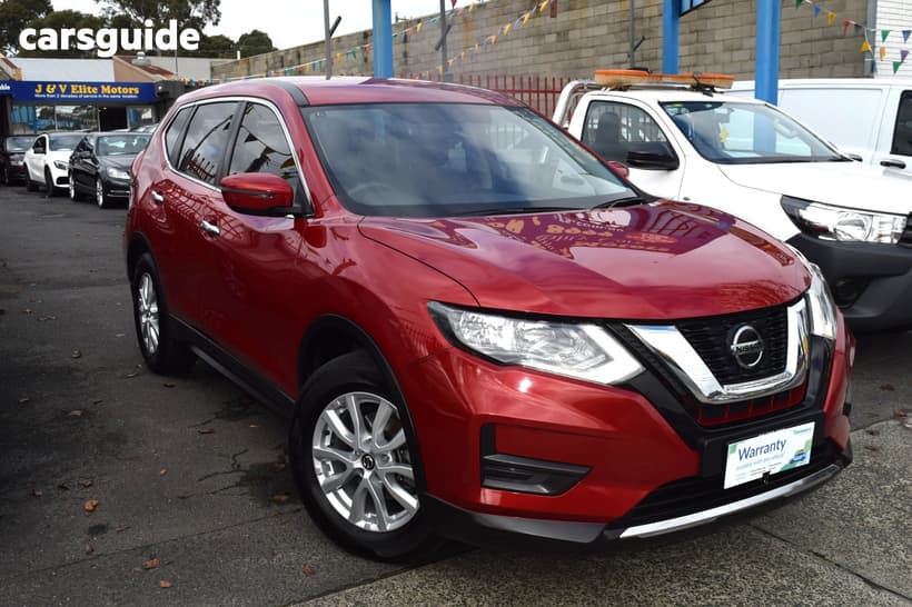 Red 2021 Nissan X-Trail Wagon St (4Wd)
