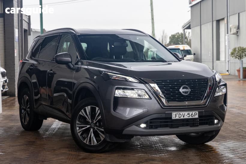 Grey 2023 Nissan X-Trail Wagon St-L (4Wd) 7 Seat