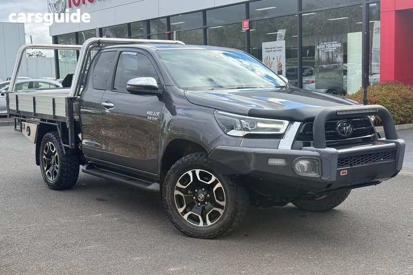 Grey 2022 Toyota Hilux X Cab Pickup Sr5 (4X4)