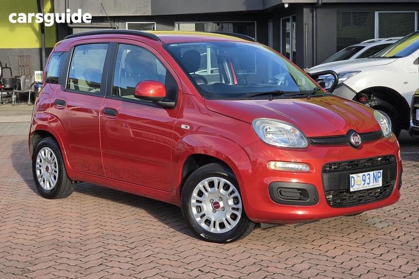 Red 2013 Fiat Panda Hatchback Easy
